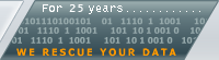 For 15 years we rescue your data